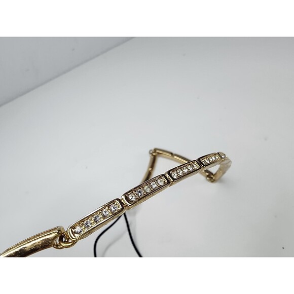 Rare Genuine Swarovski Hair Band Yellow Gold tone, 200 Crystals. - Picture 3 of 15